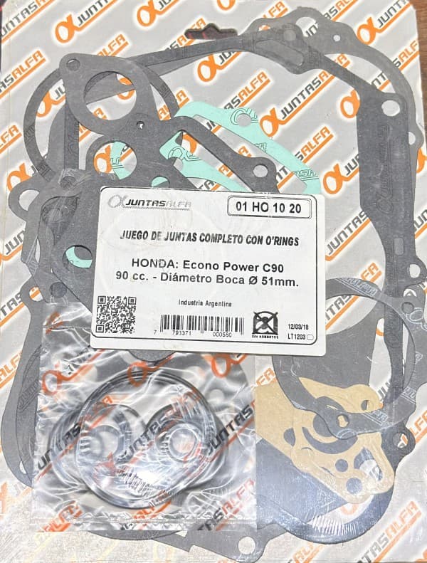 JUNTAS MOTOR DAX  C90 51MM ALFA