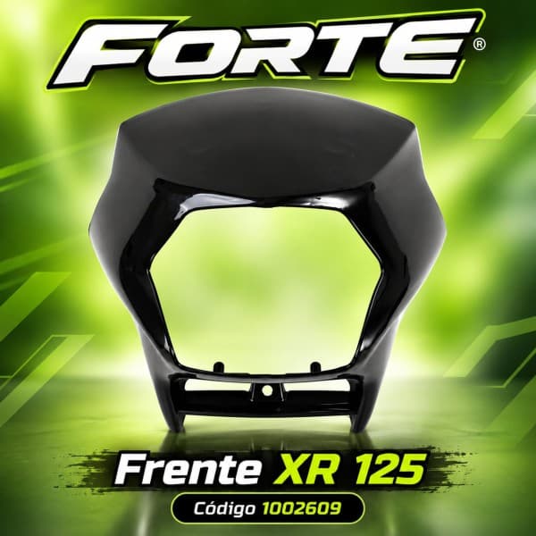 FRENTE OPTICA HONDA XR 125 NEGRO FORTE