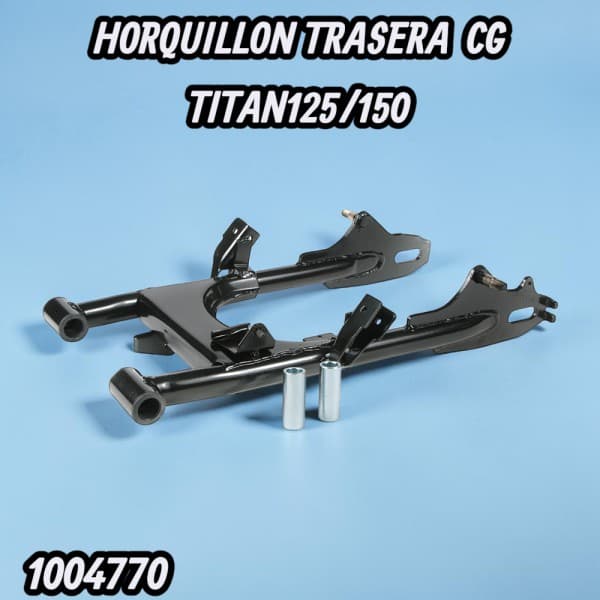 HORQUILLON TRASERA  CG TITAN125/150 FORTE