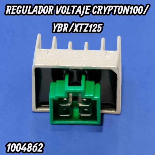REGULADOR VOLTAJE CRYPTON100/YBR/XTZ125 FORTE