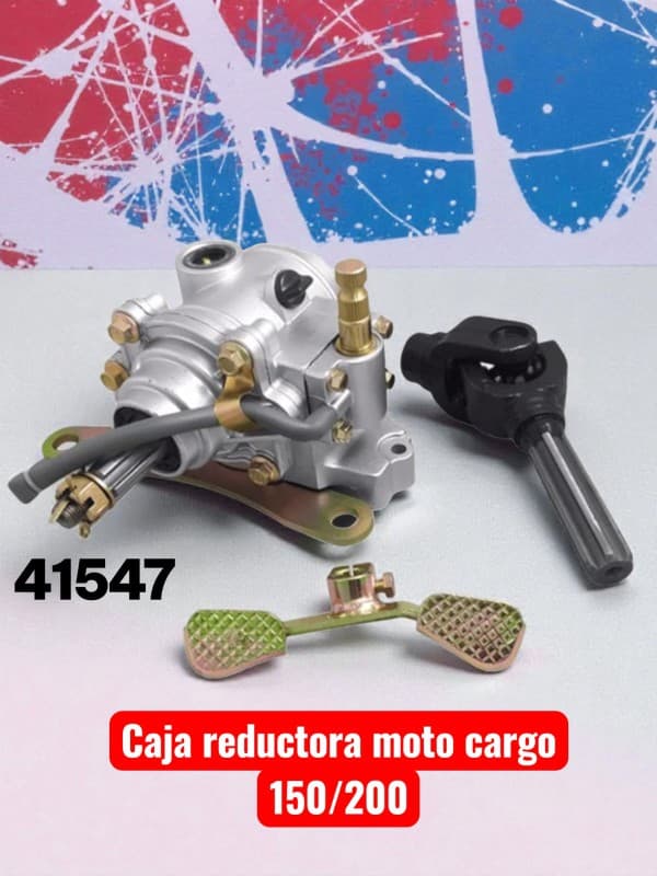 CAJA REDUCTORA MOTO CARGO 150/200 CARBO