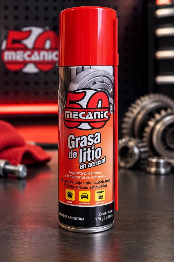 GRASA LITIO AERSOL 240 CC MECANIC 50