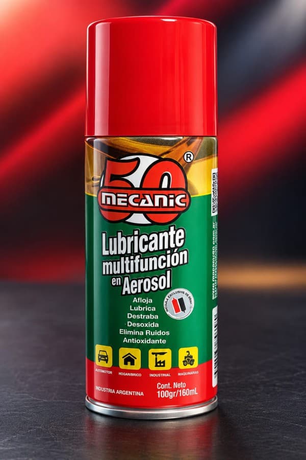 LUBRICANTE MULTIUSO X 180CC MECANIC 50
