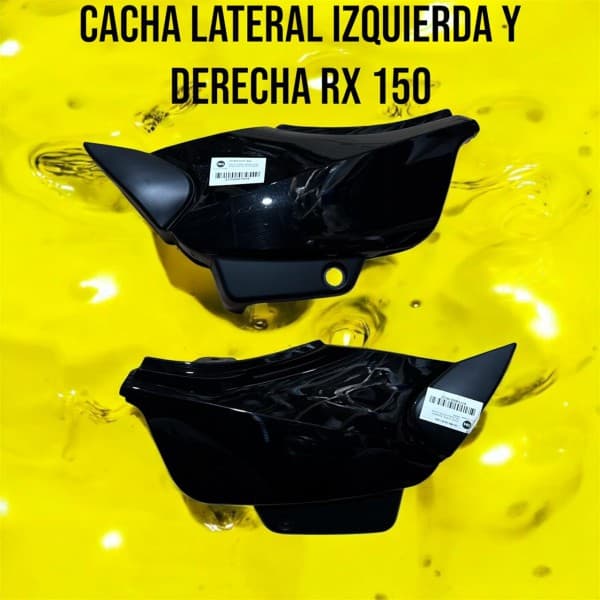 CACHAS LATERALES RX 150 JGO NEGRO - okinoi