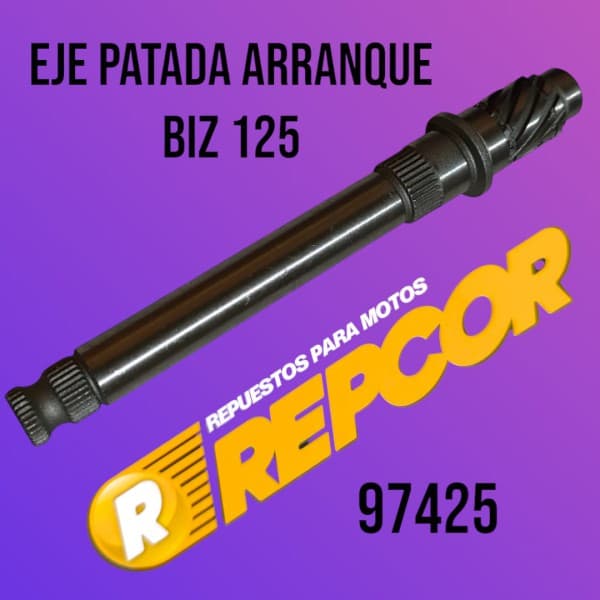 EJE ARRANQUE BIZ125 SOLO-REPCOR