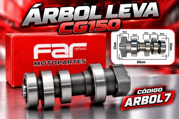 ARBOL LEVA CG 150 FAR