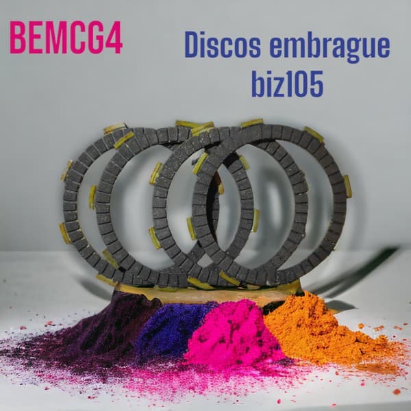 DISCOS EMBRAGUE BIZ 105 4 DISCOS - OSAKA