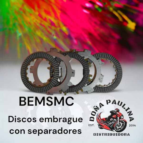 DISCOS EMBRAGUE C/SEPARADOR SMASH - OSAKA