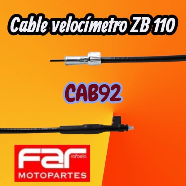 CABLE VELOCIMETRO ZB 110 FAR