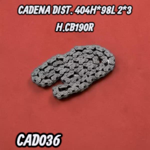CADENA DIST. 404H*98L 2*3 H.CB190R HADA