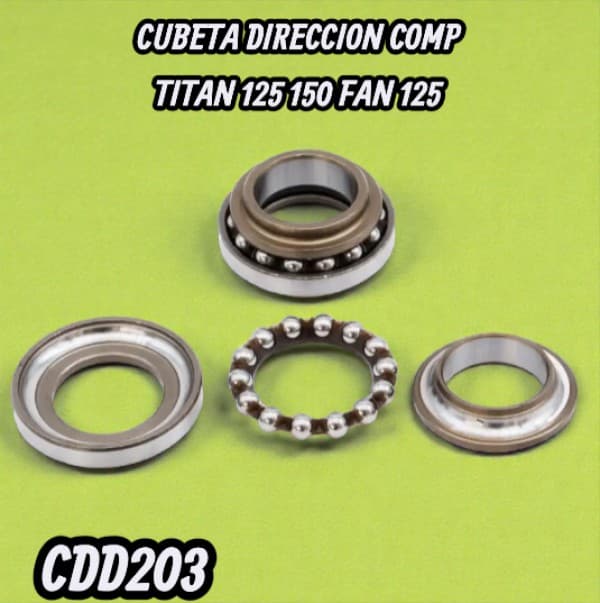 CUBETA DIRECCION COMP TITAN 125 150 FAN 125 HADA
