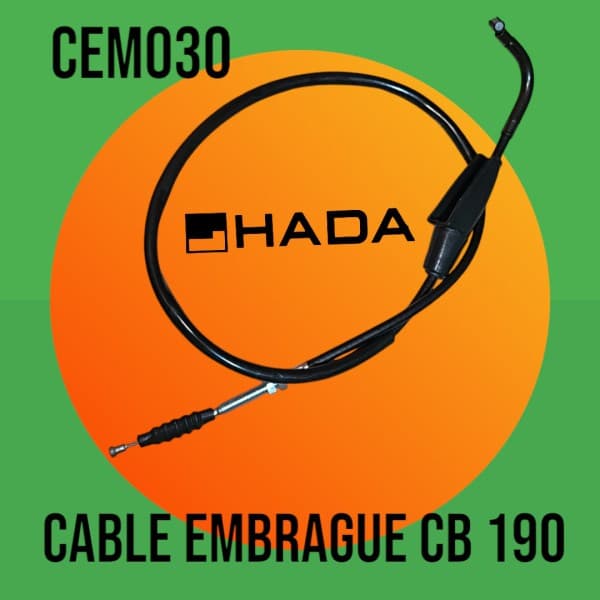 CABLE EMBRAGUE H.CB 190 R HADA
