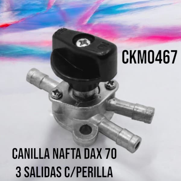 CANILLA NAFTA DAX 70 3 SALIDAS C/ PERILLA CKM