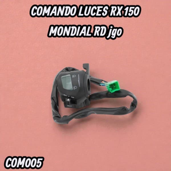 COMANDO LUCES RX 150 MONDIAL RD jgo HADA