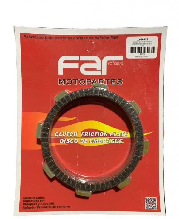 DISCO EMBRAGUE CRYPTON - FAR