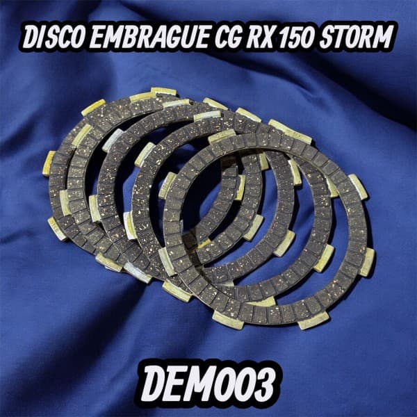 DISCO EMBRAGUE CG RX150 STORM 125 HADA
