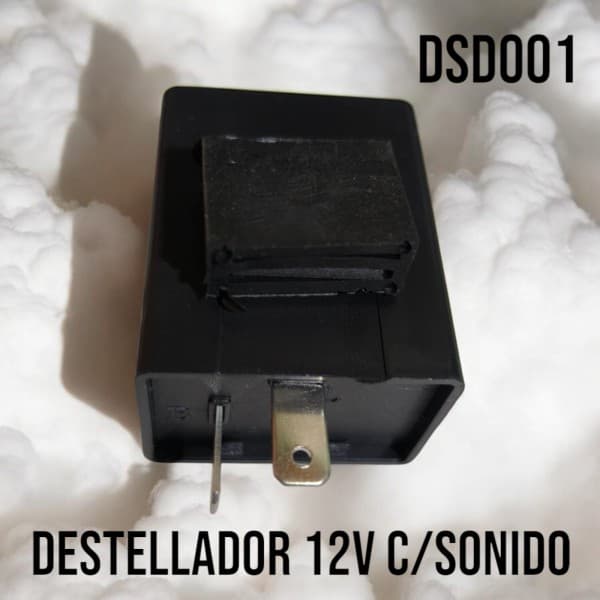 DESTELLADOR  12 V 2T C/SONIDO HADA