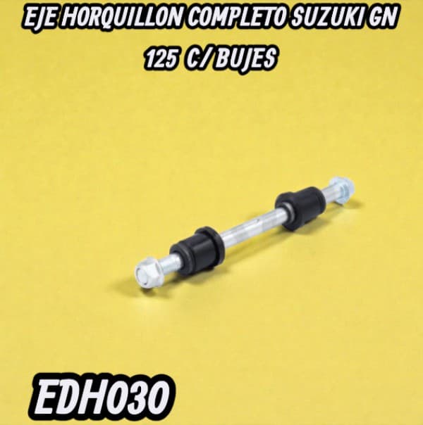 EJE HORQUILLON COMPLETO SUZUKI GN 125  C/ BUJES HADA