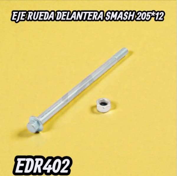 EJE RUEDA DELANTERA SMASH 205*12 HADA
