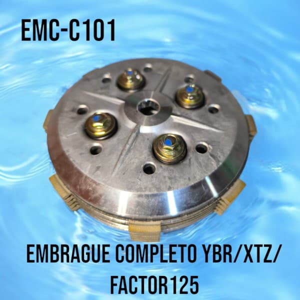 EMBRAGUE COMPLETO  Y.YBR 125 XTZ  BRASIL-125 HADA