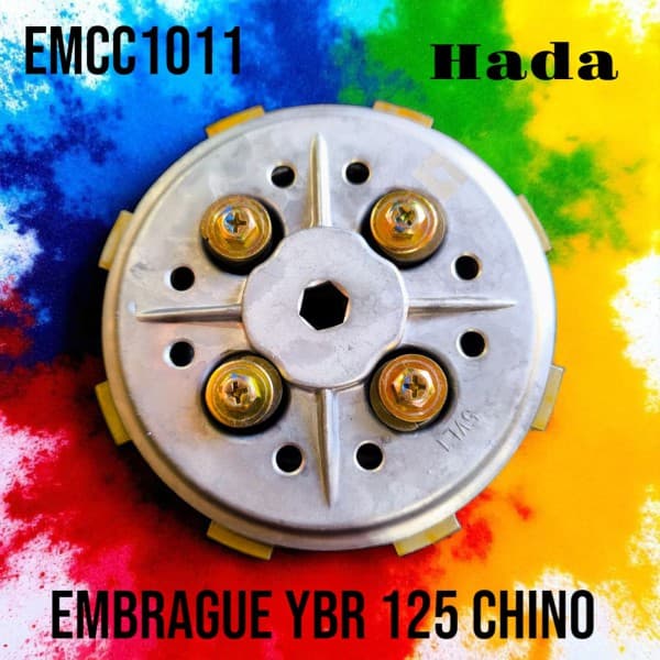 EMBRAGUE COMPLETO Y.YBR 125  4 DISCO HADA
