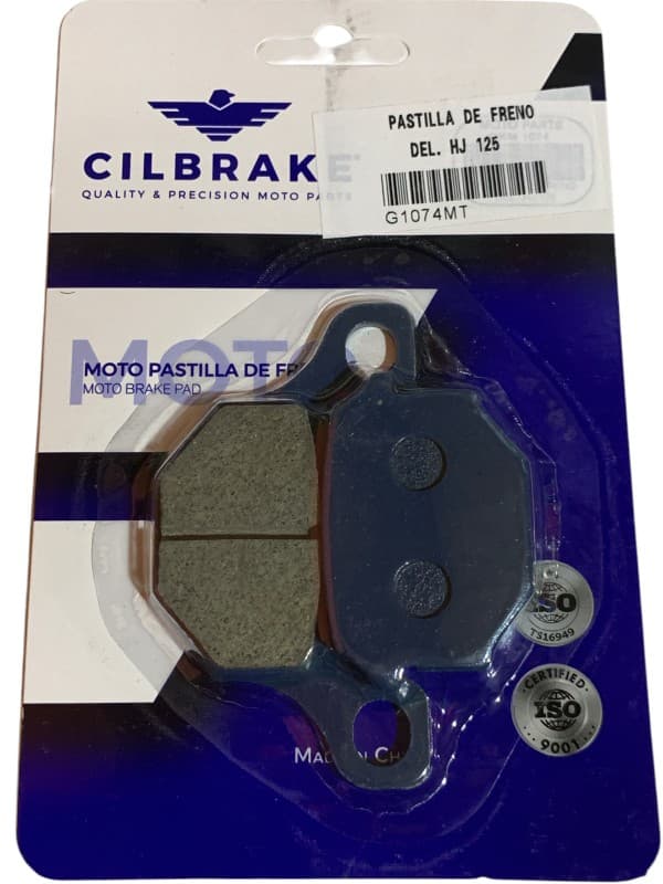 PASTILLA FRENO HJ125  DEL.CILBRAKE