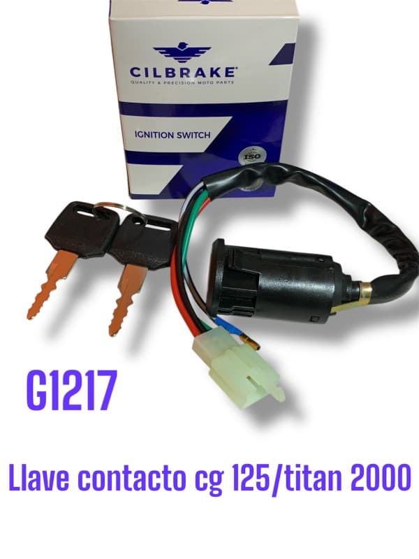 LLAVE CONTACTO CG 125 T 2000 (3 + 1 C) CILBRAKE