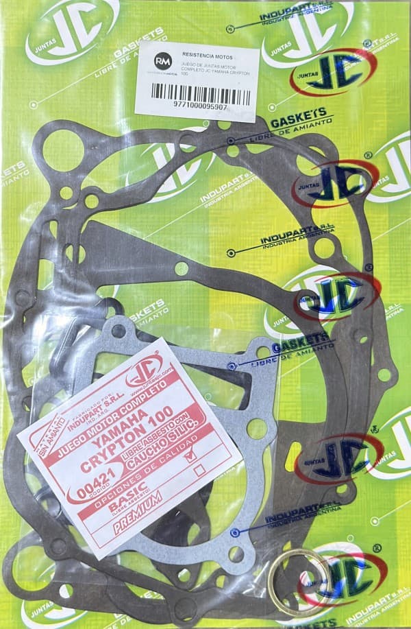 JUNTAS MOTOR YAMAHA CRYPTON 100 JC PREMIUM