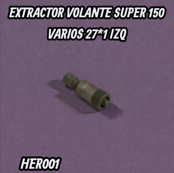EXTRACTOR VOLANTE SUPER 150 VARIOS 27*1 IZQ HADA
