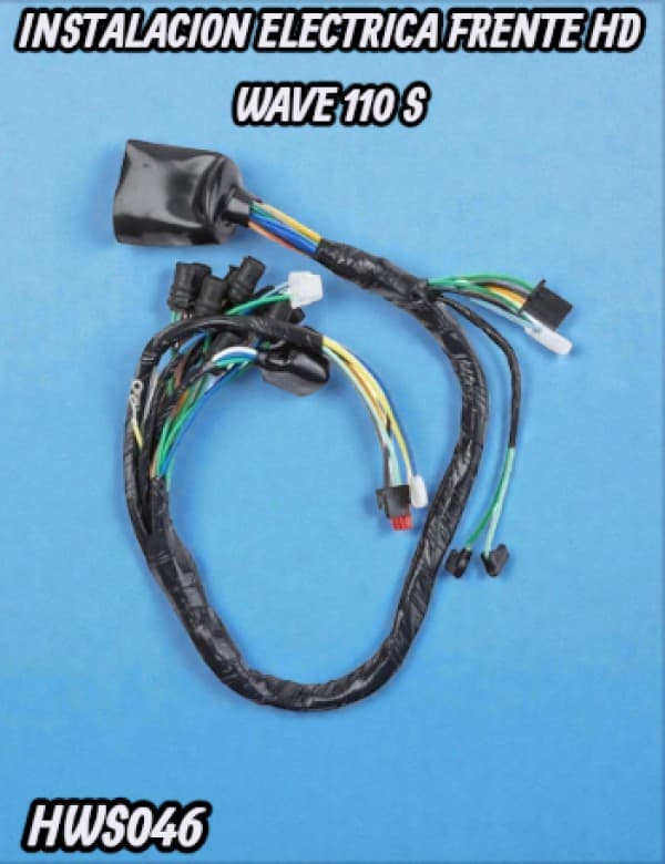 INSTALACION ELECTRICA FRENTE HD WAVE 110 S CATIIMOTO