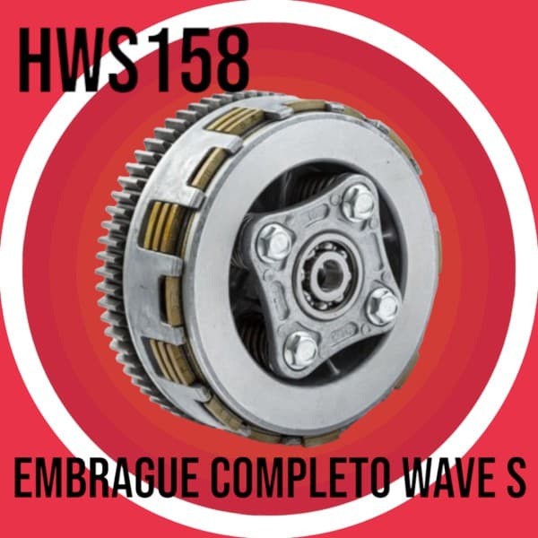 EMBRAGUE COMPLETO HD WAVE 110 S CATIIMOTO