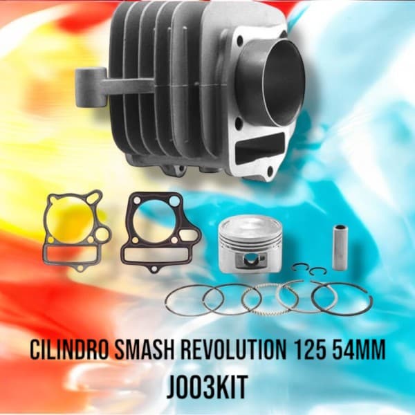 CILINDRO KIT SMASH 125 REVOL 54mm  REPCOR
