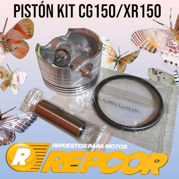 PISTON KIT HONDA CG 150/ XR 150L 0.75 (REPCOR)