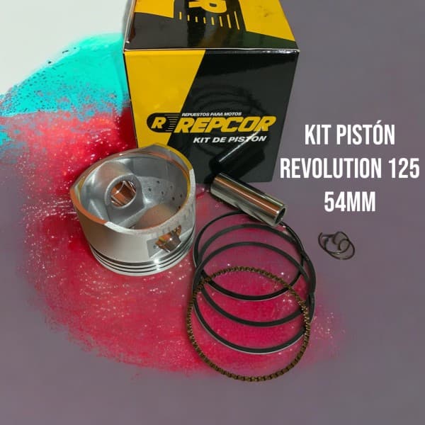 PISTON KIT  REVOL / 125 0.25 54.00m P14 - REPCOR