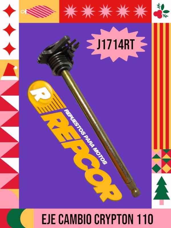 EJE CAMBIO CRYPTON T-110 (REPCOR)