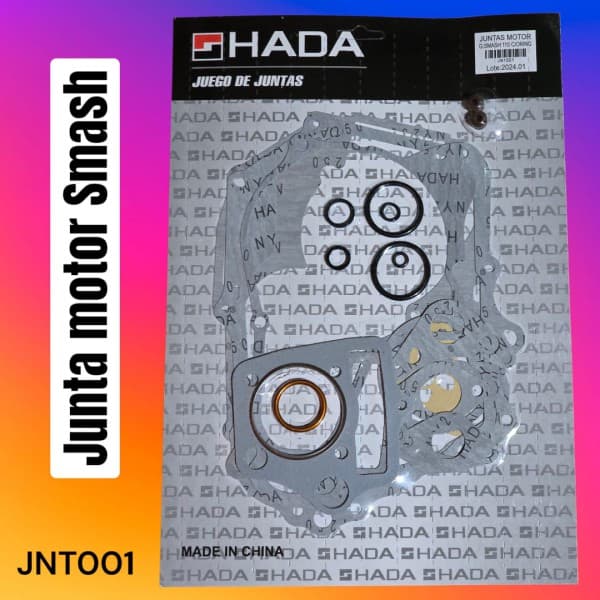 JUNTAS MOTOR SMASH 110 C/ORING HADA
