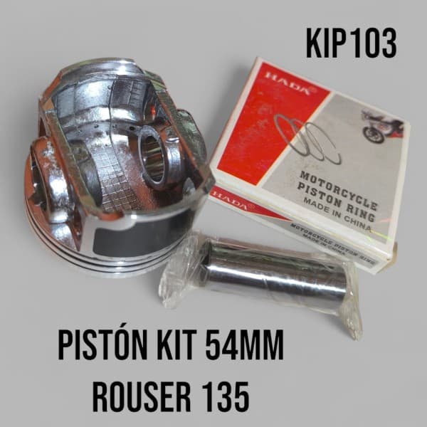 PISTON KIT  BAJAJ ROUSER 135 (54 mm) 0,50 HADA