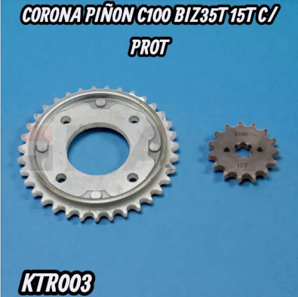 CORONA PIÑON C100 BIZ35T 15T C/PROT HADA