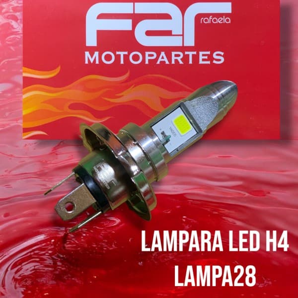 LAMPARA LED H4 TITAN TORNADO XTZ BIZ 125 FAR