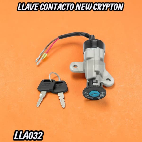 LLAVE CONTACTO NEW CRYPTON 2 CABLES HADA