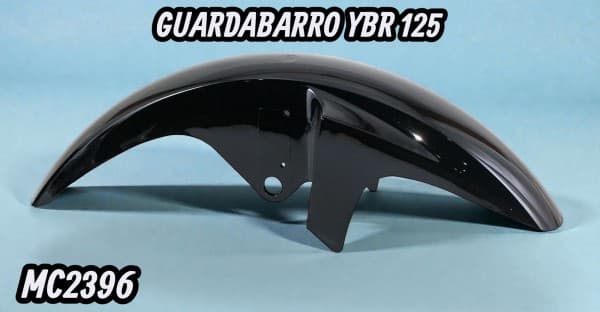 GUARDABARRO DEL. PRO TORK YBR 125 NEGRO