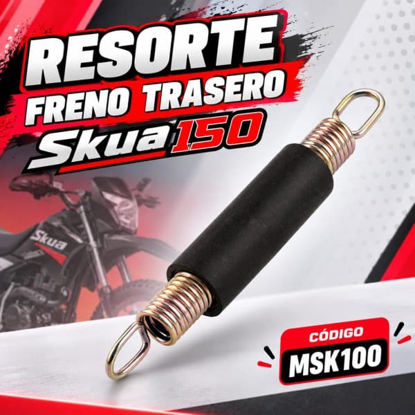 RESORTE FRENO TRASERO SKUA 150 NITRO (x5)