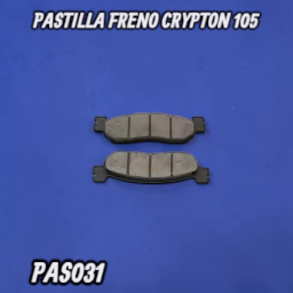 PASTILLA FRENO CRYPTON 105 HADA