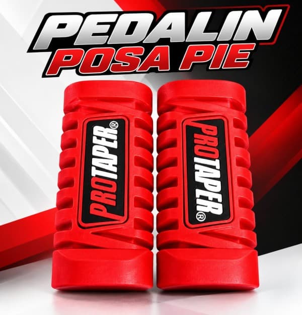 GOMA PEDALIN COLOR ROJO JGO AMIKO