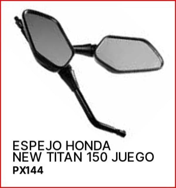 ESPEJO NEW CG TITAN 150 X JGO BHI