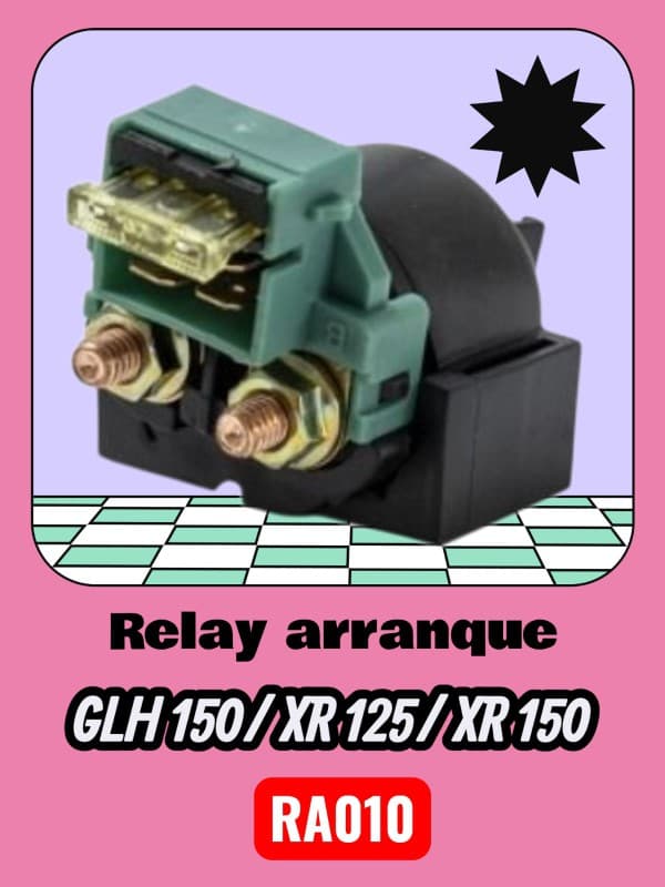 RELAY ARRANQUE GLH 150 / HD XR125L / HD XR150 TOWO