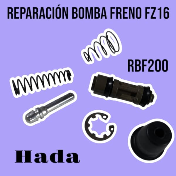 REPARACION BOMBA FRENO Y.  FZ 16 HADA
