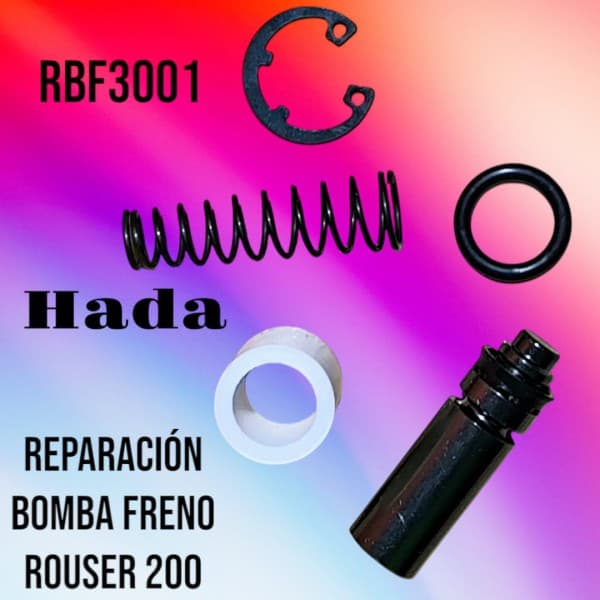 REPARACION DE BOMBA DE FRENO Tras.NS 200 HADA