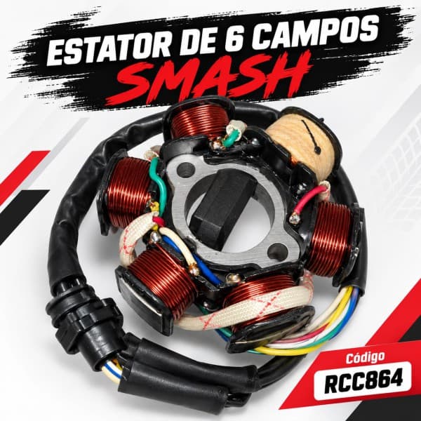 ESTATOR SMASH 6 CAMPOS - SPARTA