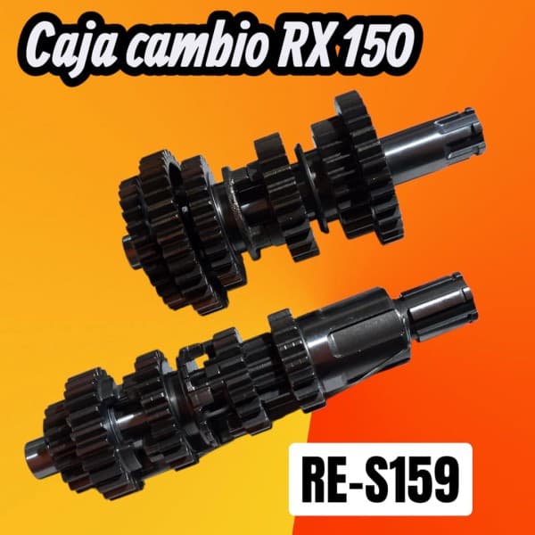 CAJA CAMBIO RX 150 COMPLETA BHI